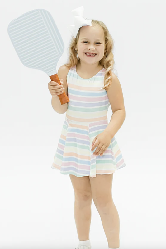 Belle Cher Keller Striped Dress