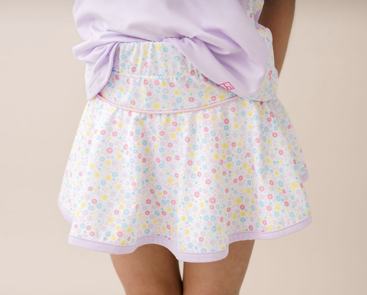 Set Athletics Quinn Skort Sunny Day Floral, Candy Pink
