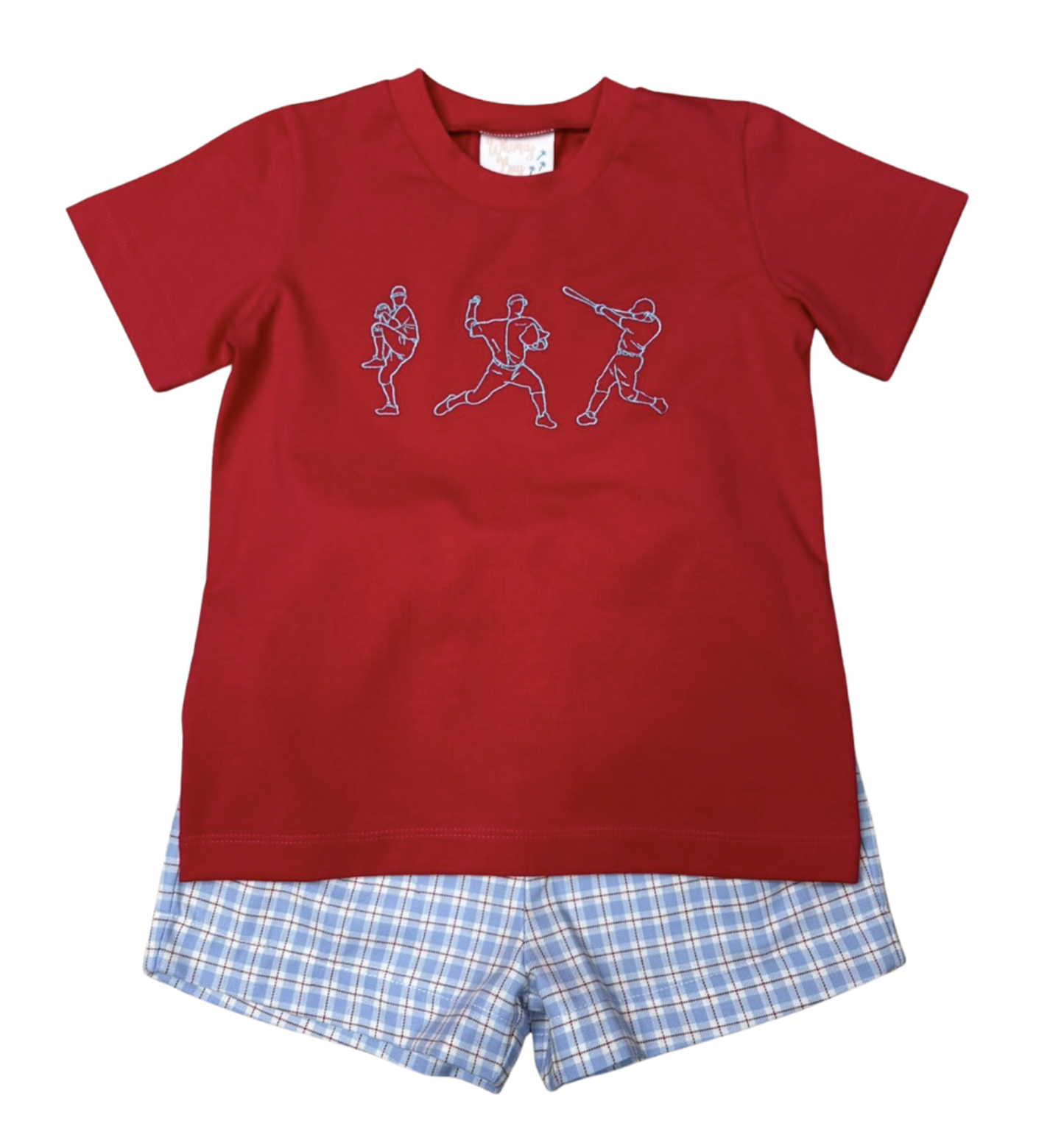 Whimsy Bay Batter Up Short Set