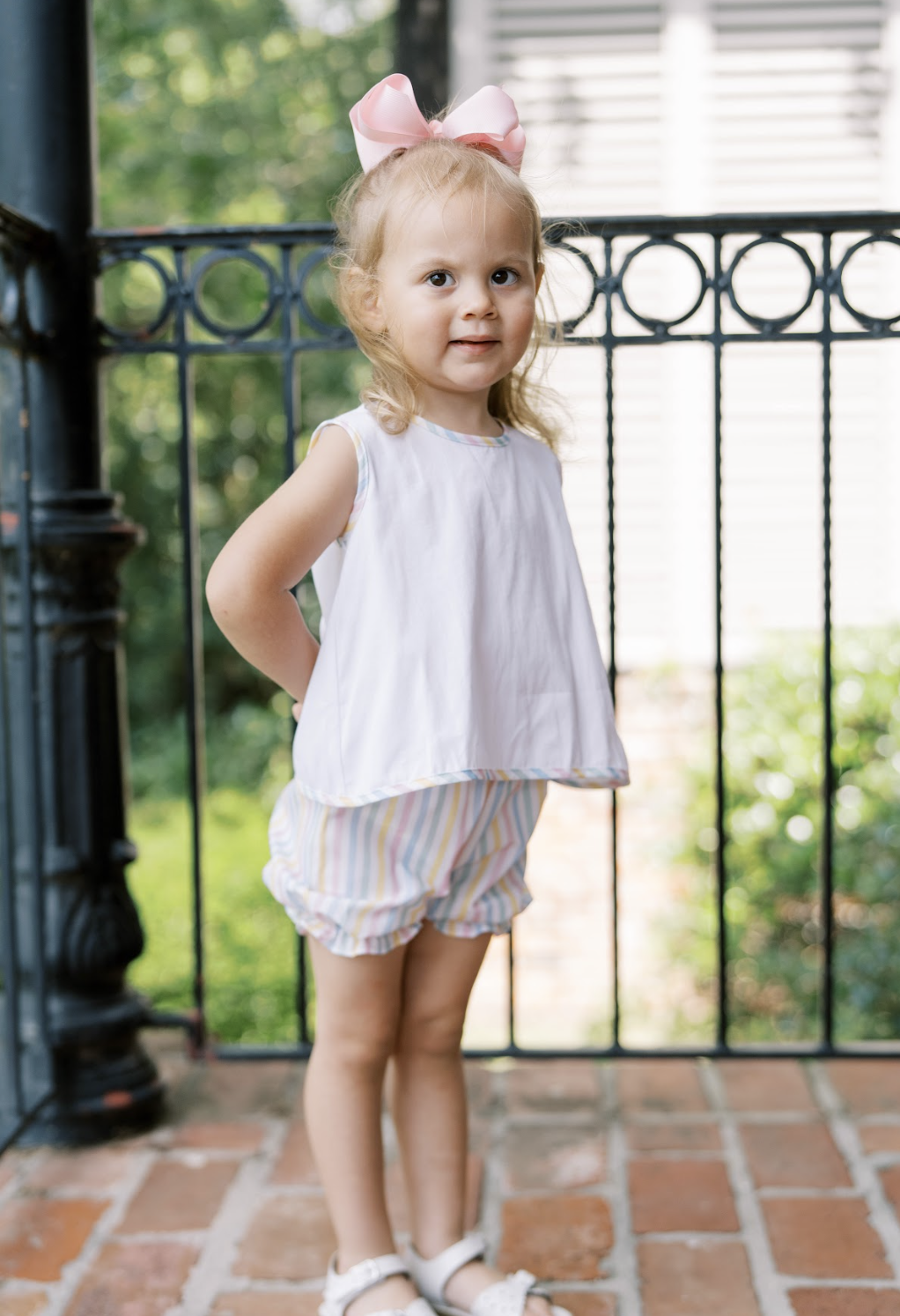 Lullaby Set Channing Bloomer Set Sorbet Stripe