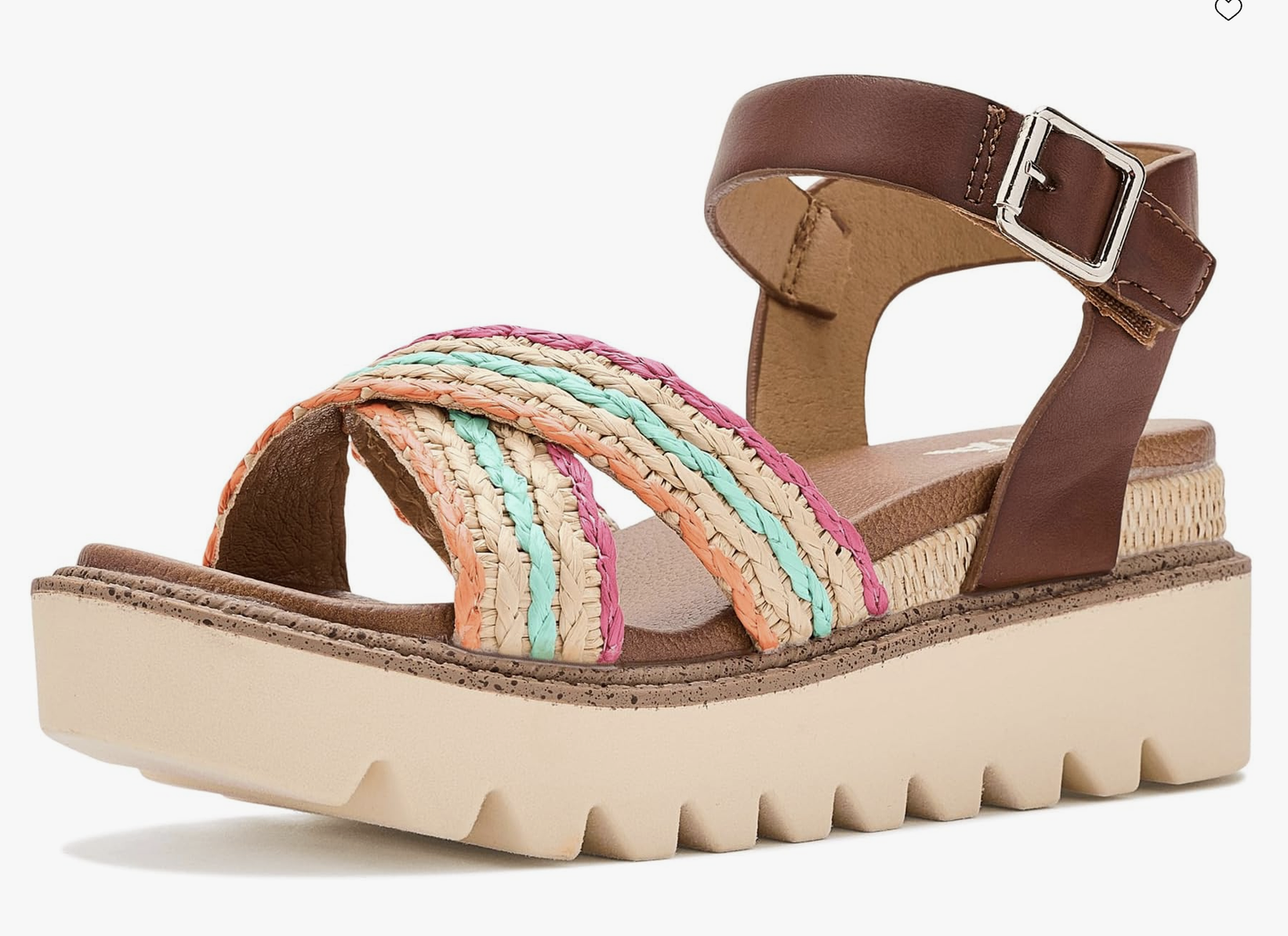 Mia Zhella Cognac Multi Shoe