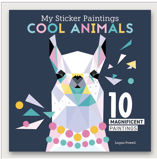 My Sticker Paintings Cool Animals