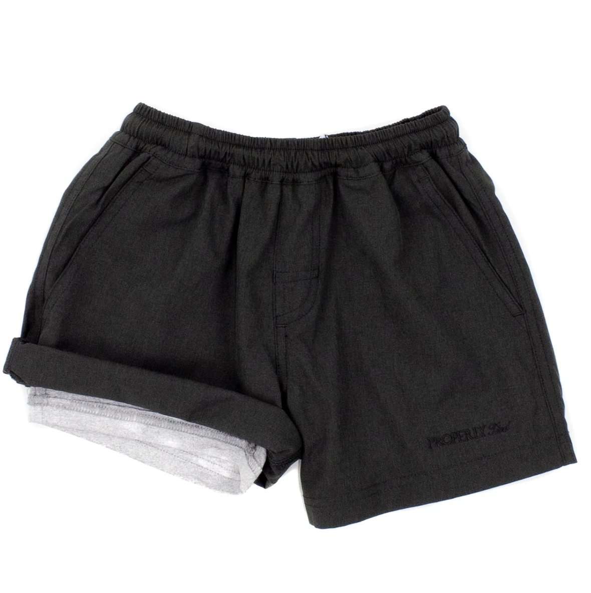 Properly Tied Boys Ace Short Pitch Black