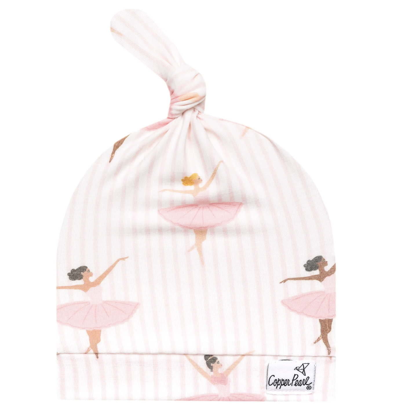 Copper Pearl Top Knot Hat- Katerina