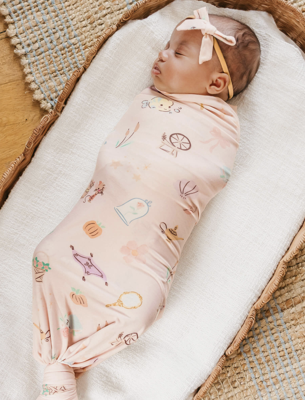 Copper Pearl Swaddle - Disney Baby Enchanted Friends