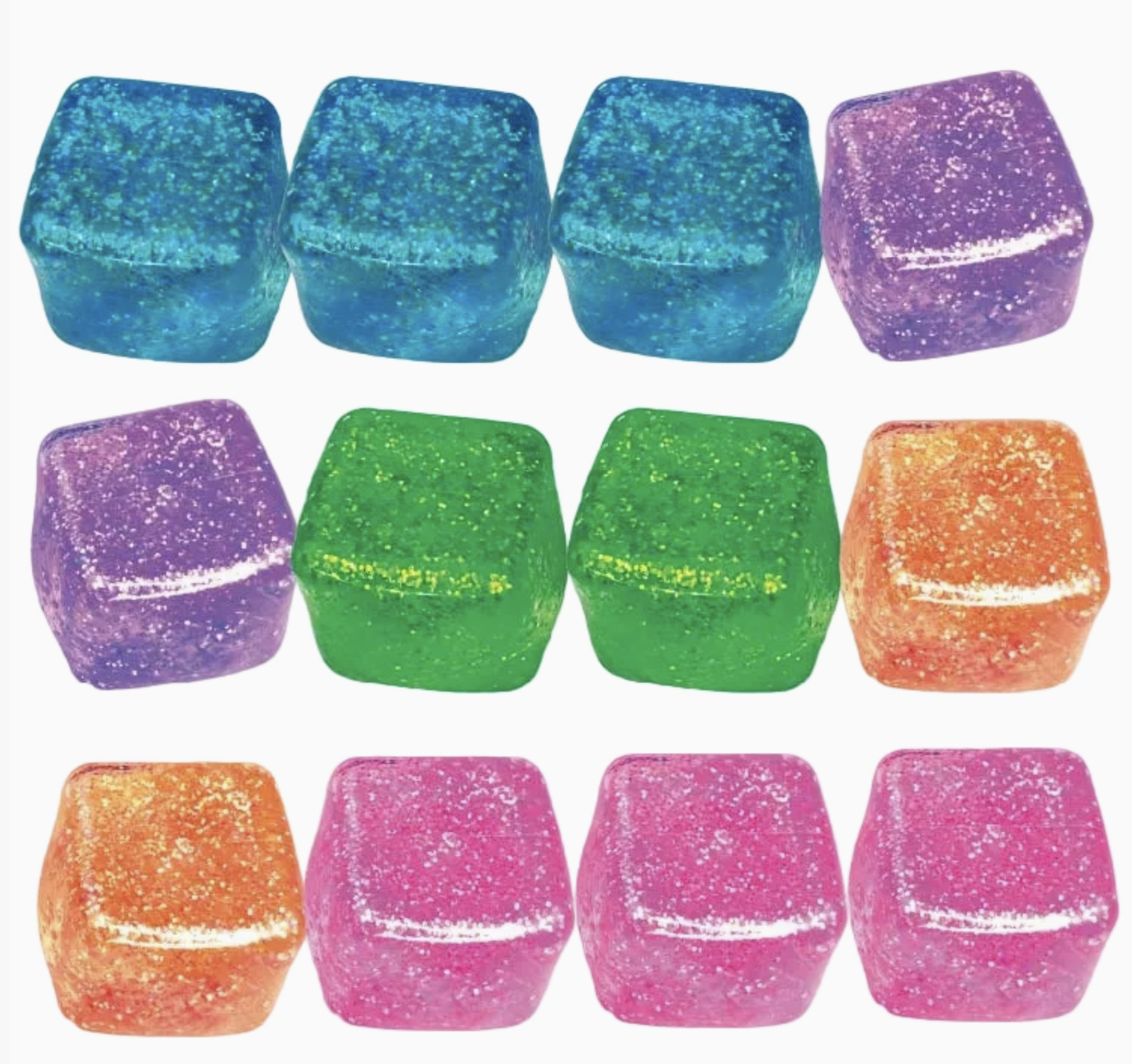 Fun Doh Squish & Squeeze Sparkle Cube
