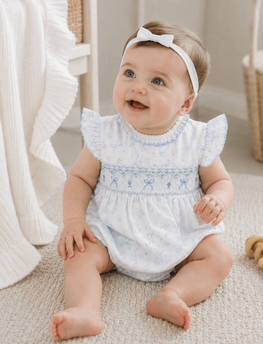 Magnolia Baby Eloise's Classics Smocked Bubble