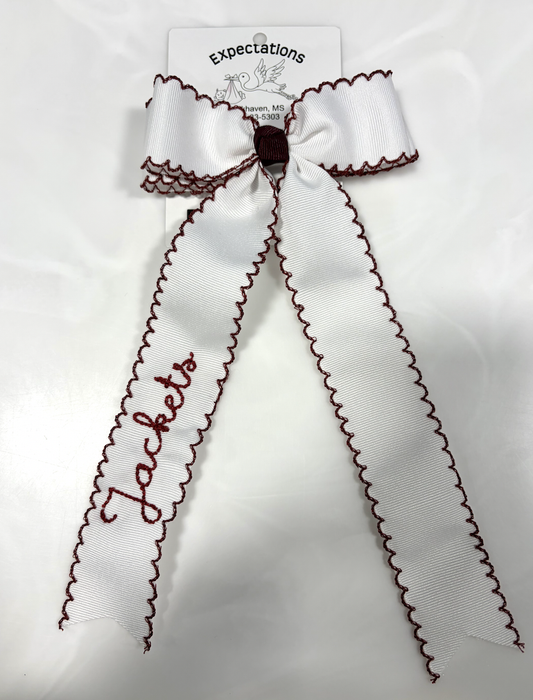 Moon Stitch Cheer Bow JACKETS