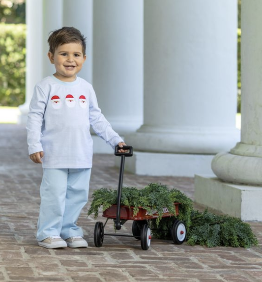 Trotter Street Kids Santa Trio Set Blue
