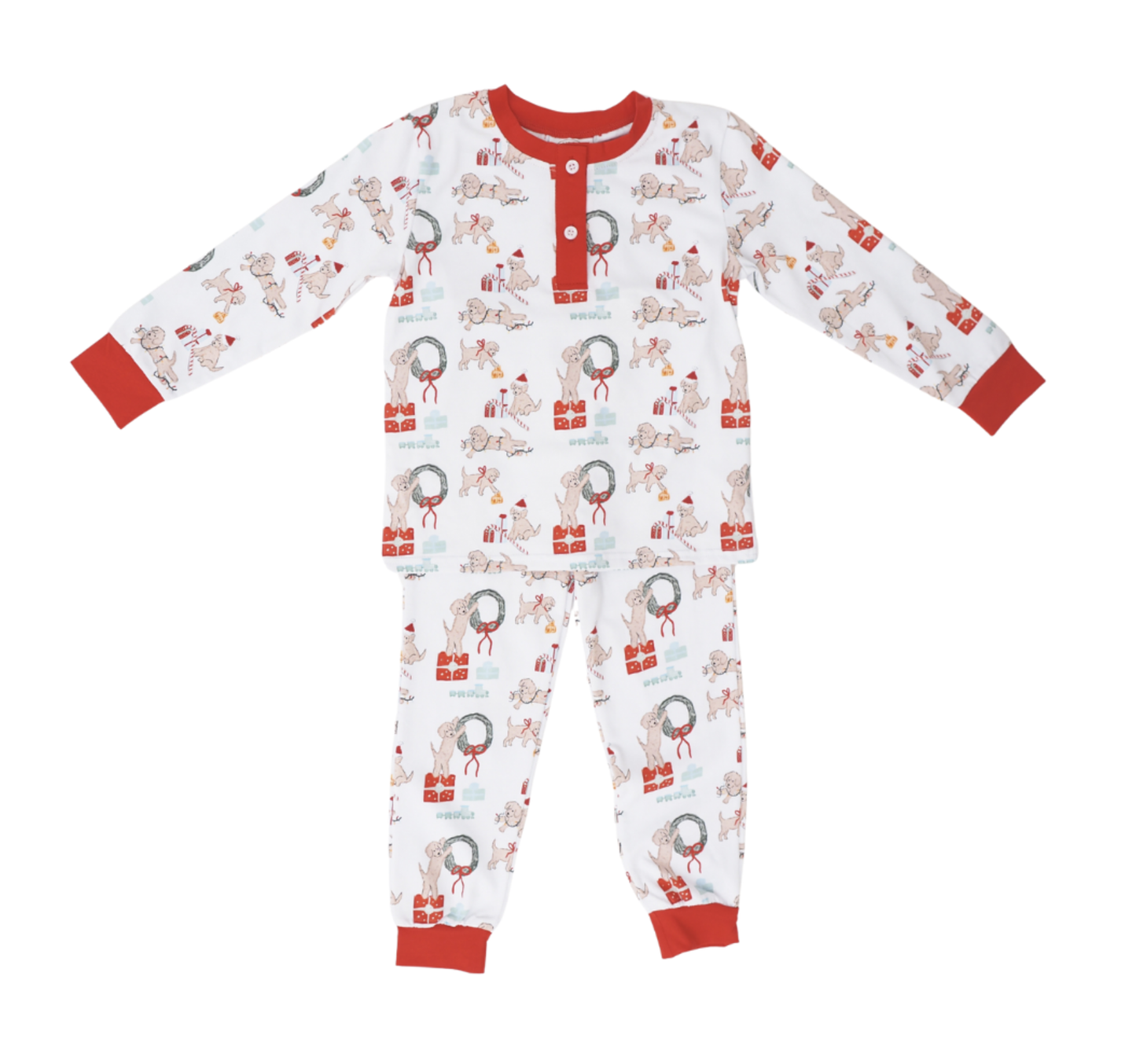 Cypress Row Santa Paws Louis Lounge Set