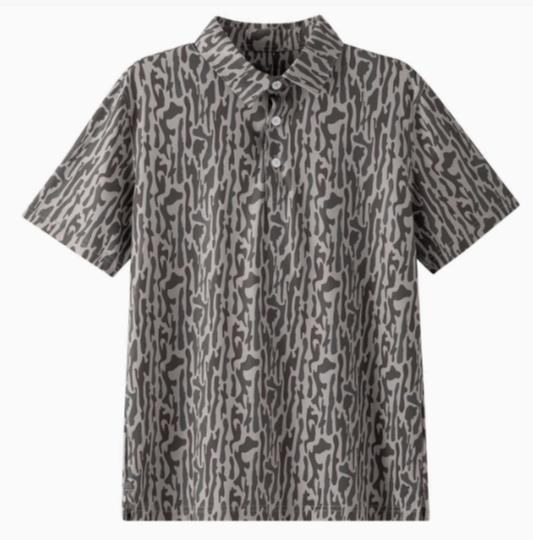 Meripex Retro Bayou Camo Polo