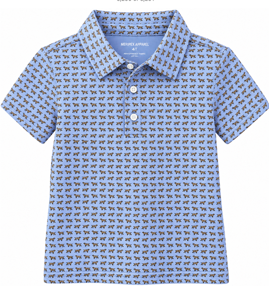 Meripex The Pointer (GSP) Print Polo