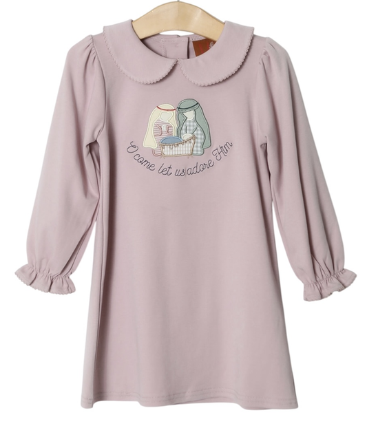 Millie Jay Nativity Applique Dress
