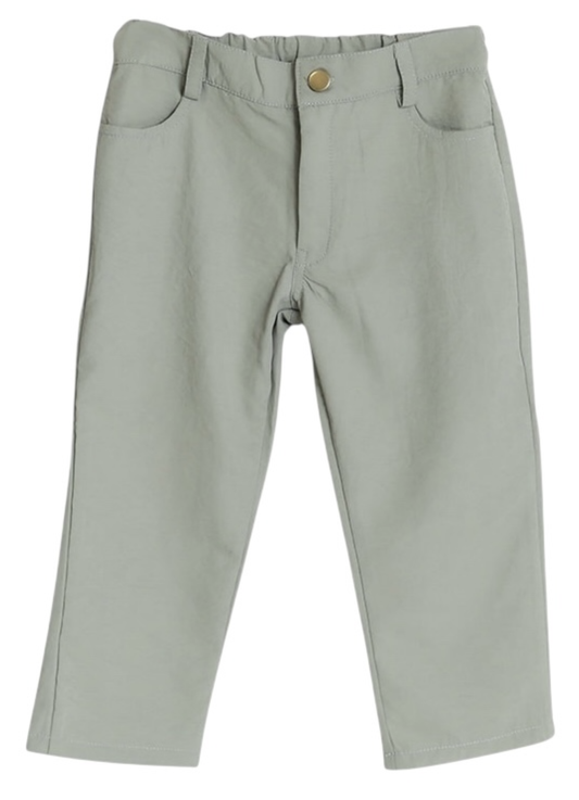 Millie Jay Knox Boys Pants–Sage