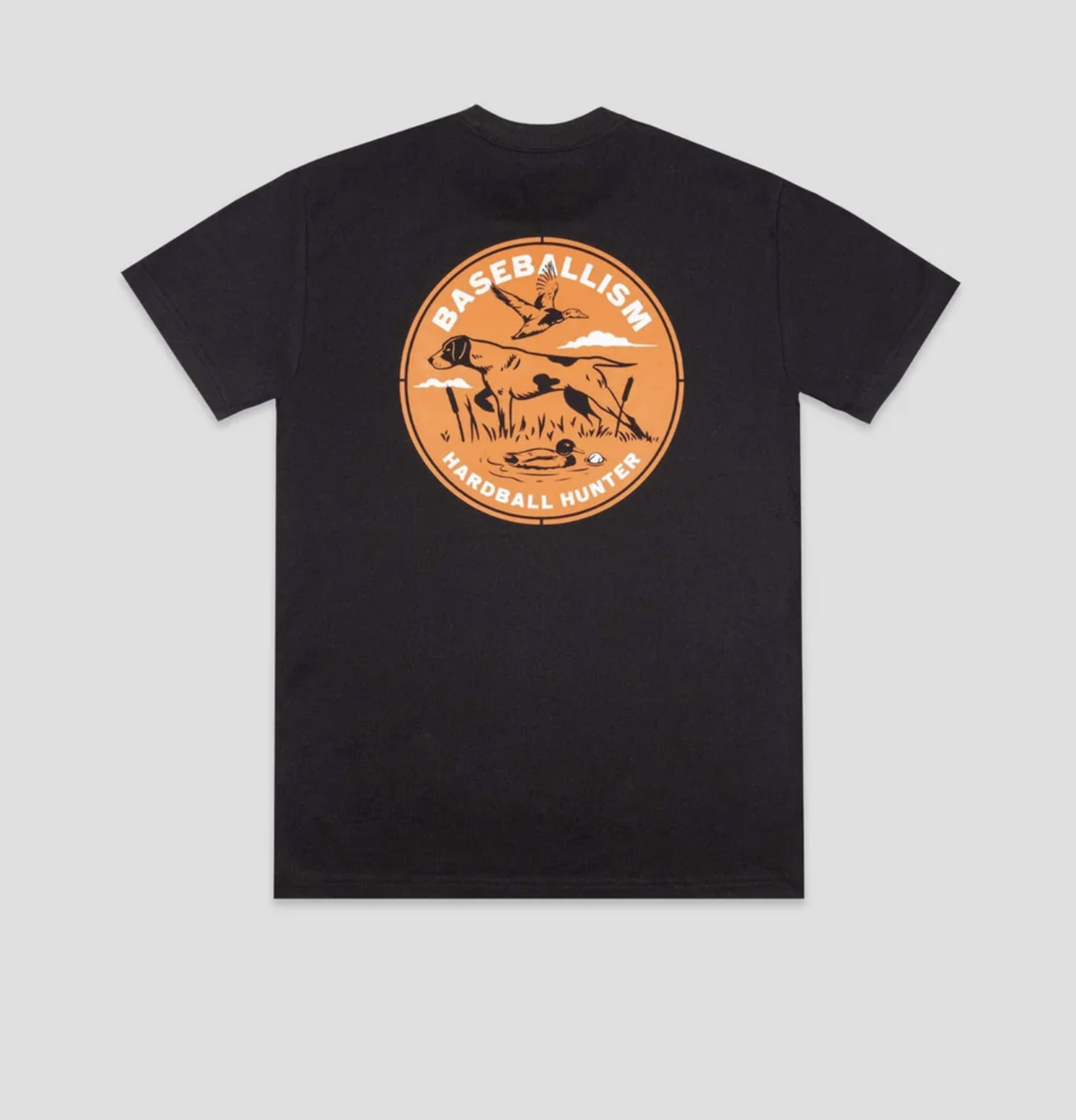 Baseballism Hardball Hunter Antlers T-Shirt (Black) - Youth