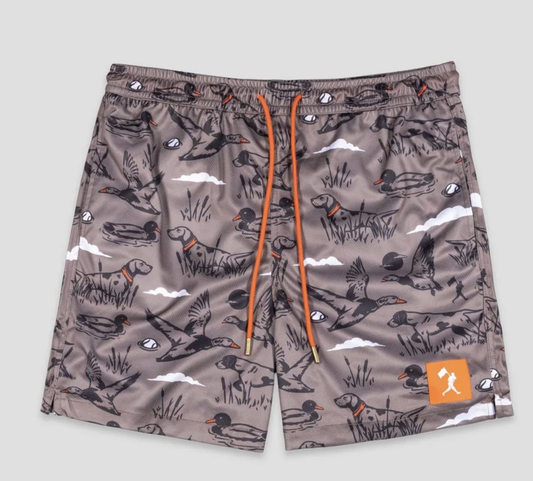 Baseballism Hardball Hunter Diamond Air Mesh Shorts (Buck Skin) - Youth