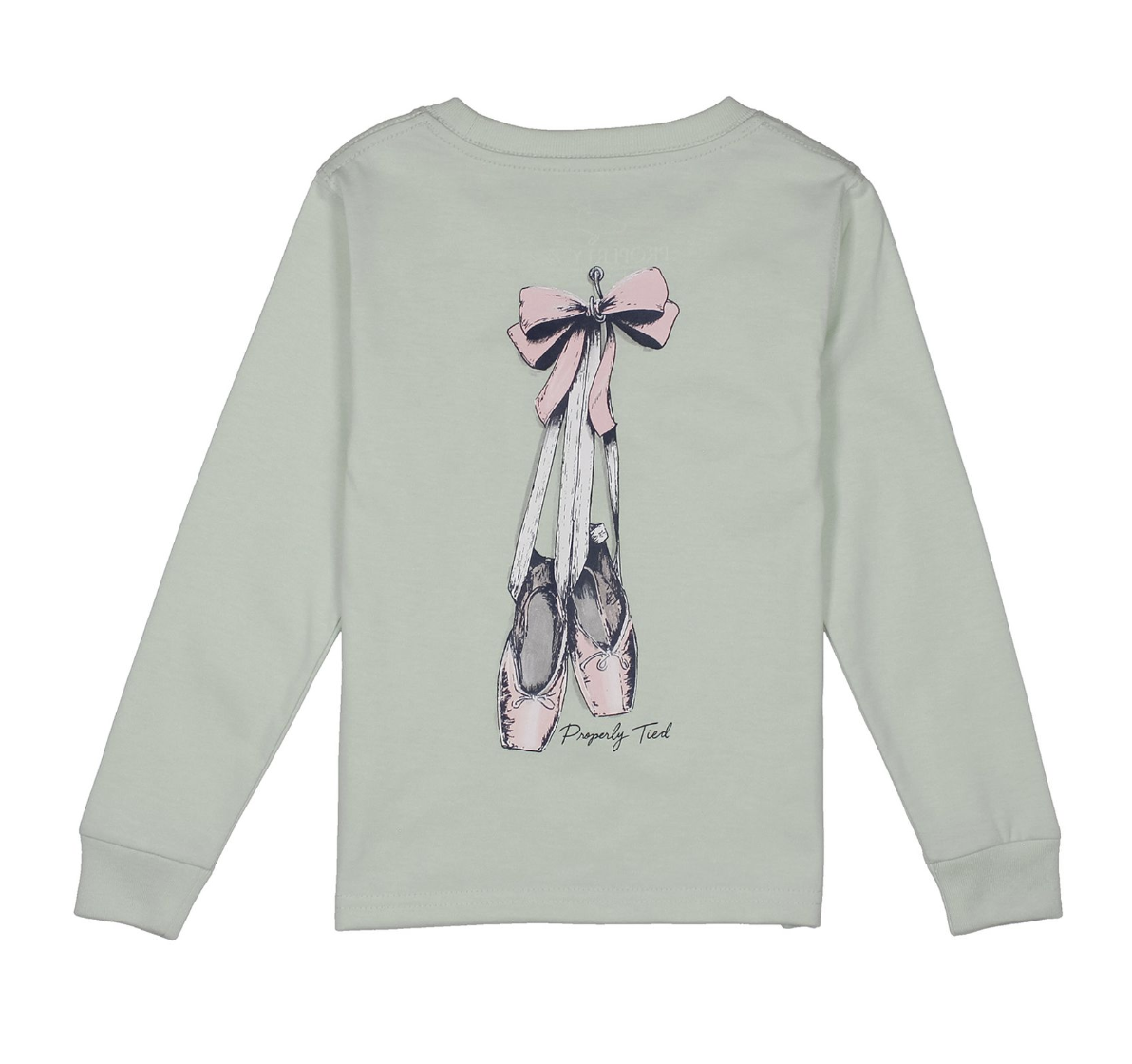 Properly Tied Girls Ballet LS Pale Mint