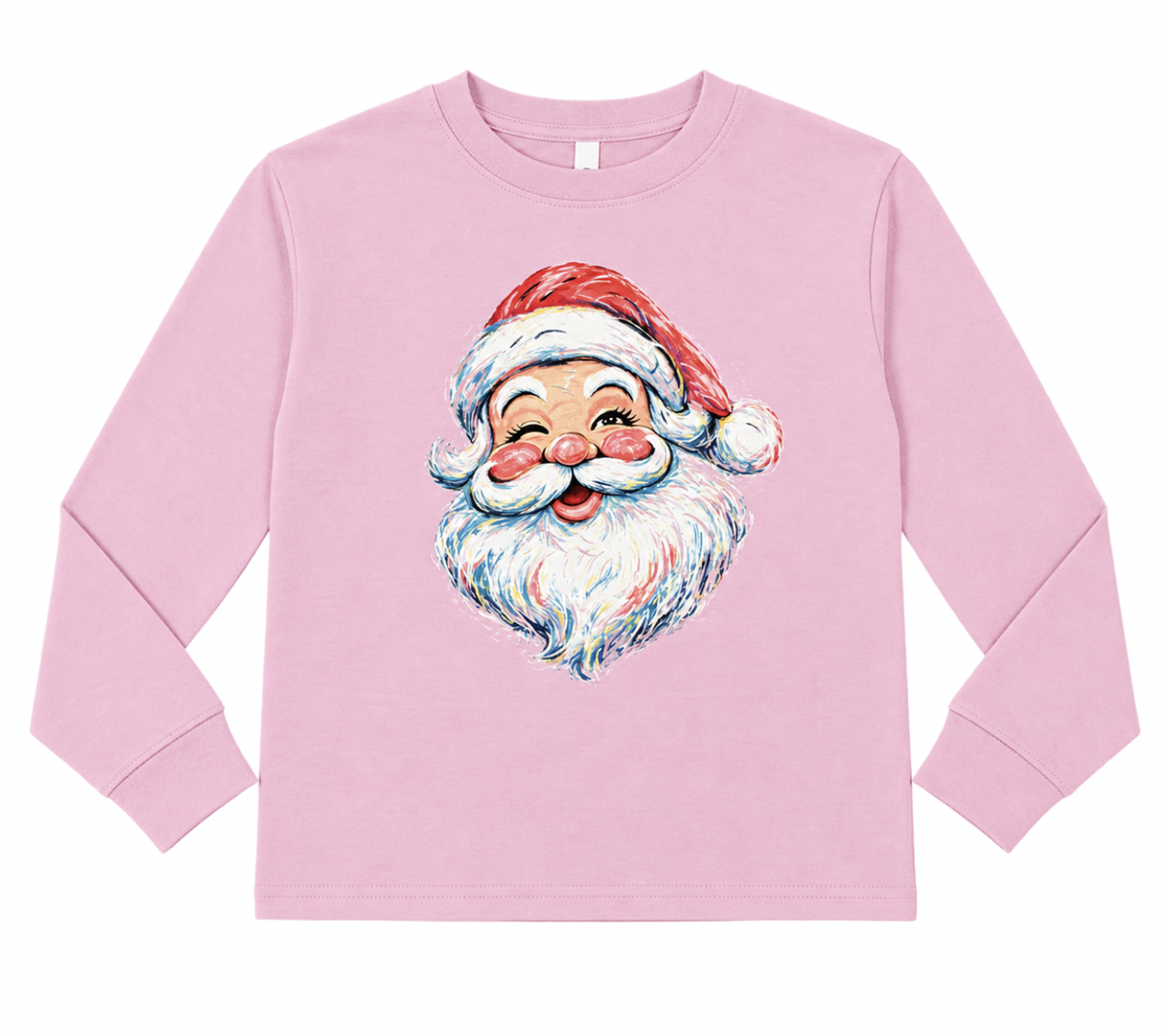 Life in the South LS Santa Youth Tee