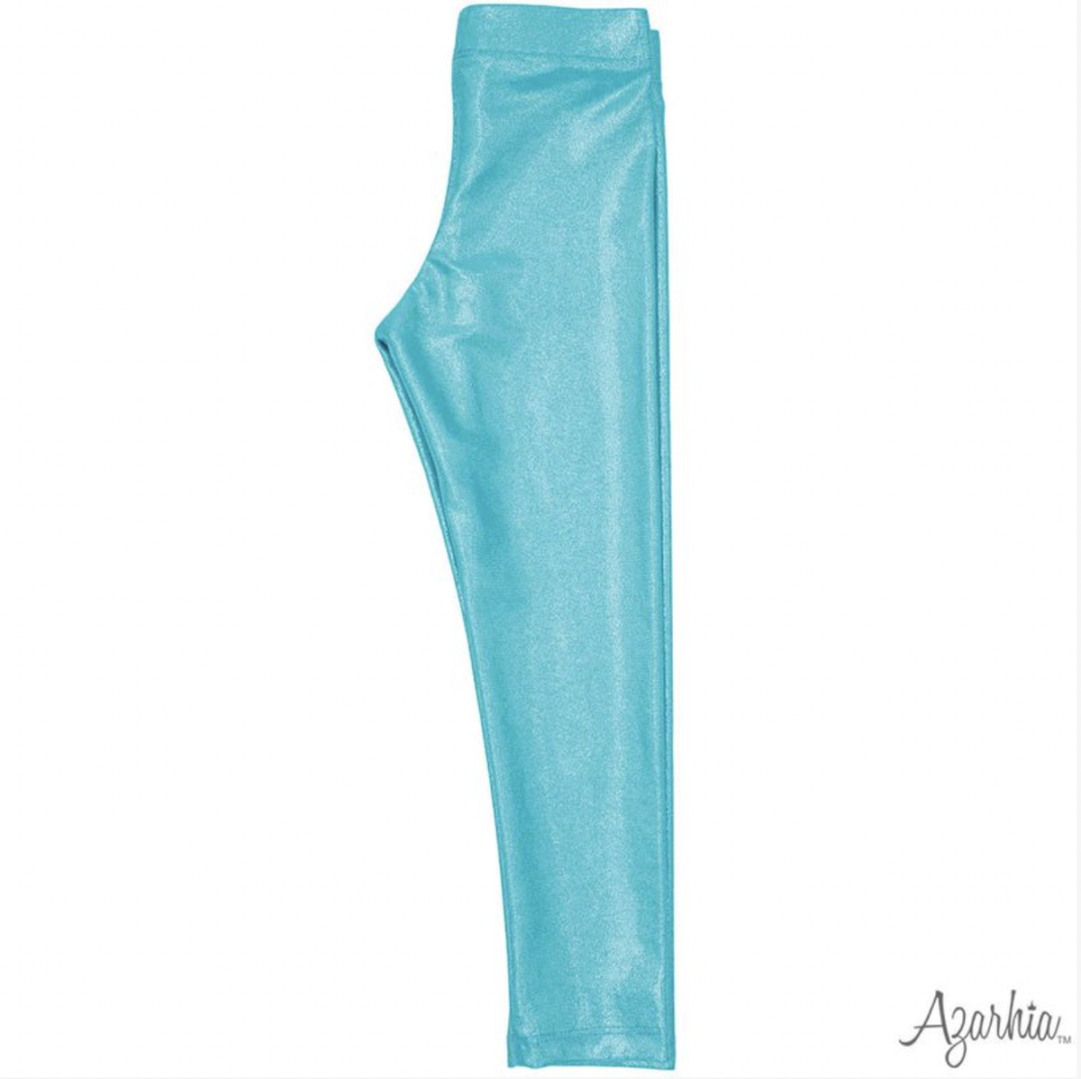 Azarhia Shimmer Legging - Turquoise