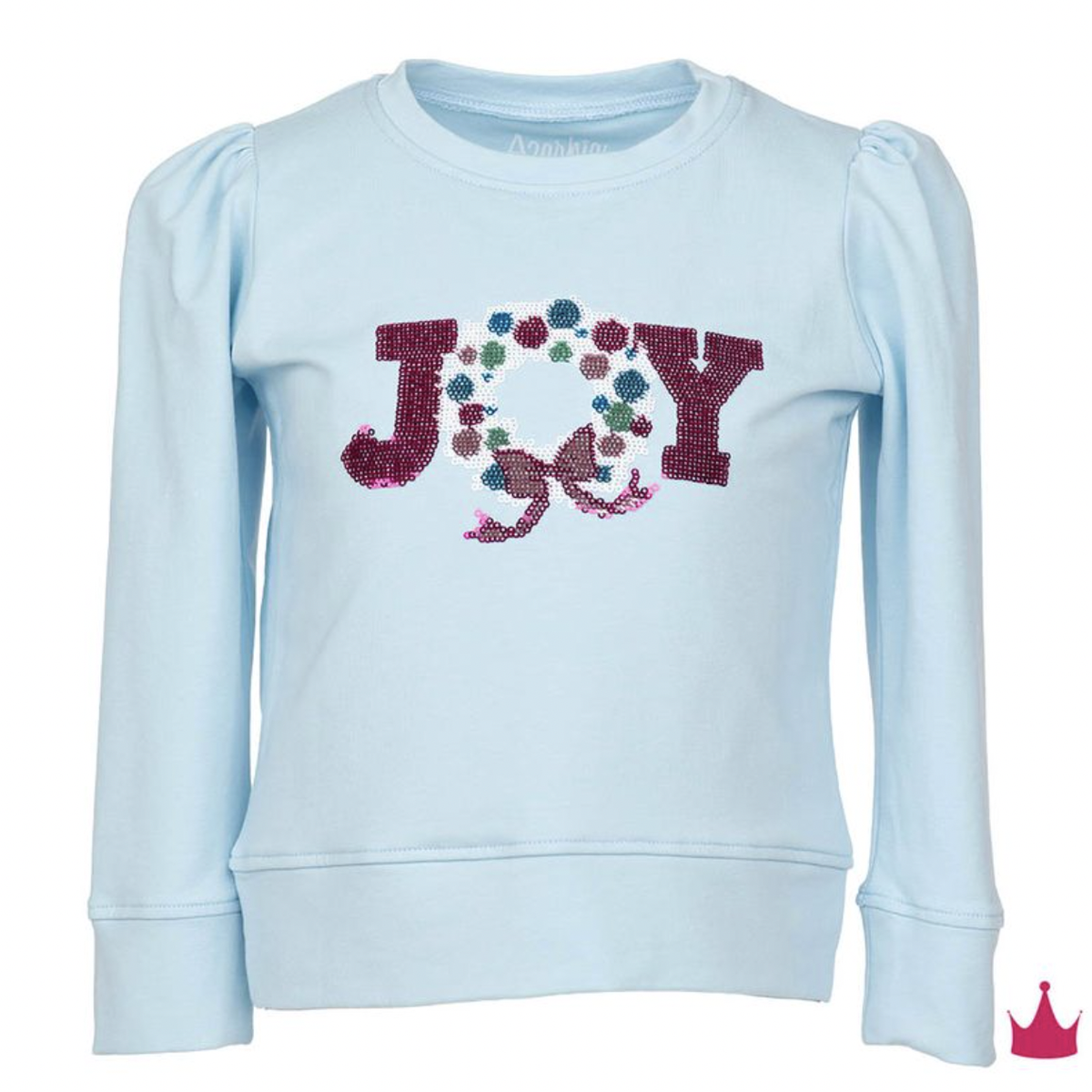 Azarhia Sequin Joy Light Blue Holly
