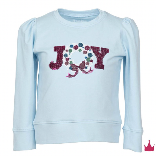 Azarhia Sequin Joy Light Blue Holly