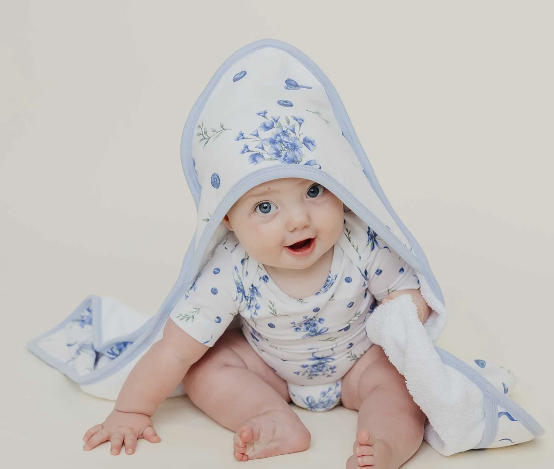 Copper Pearl Catherine Premium Knit Hooded Towel