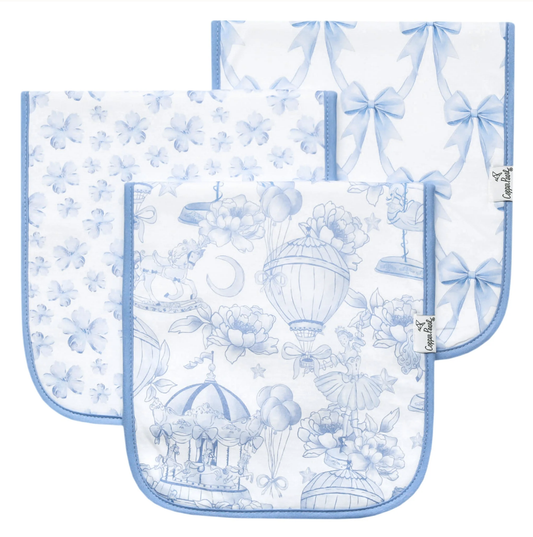 Copper Pearl Vintage Carnival Premium Burp Cloths