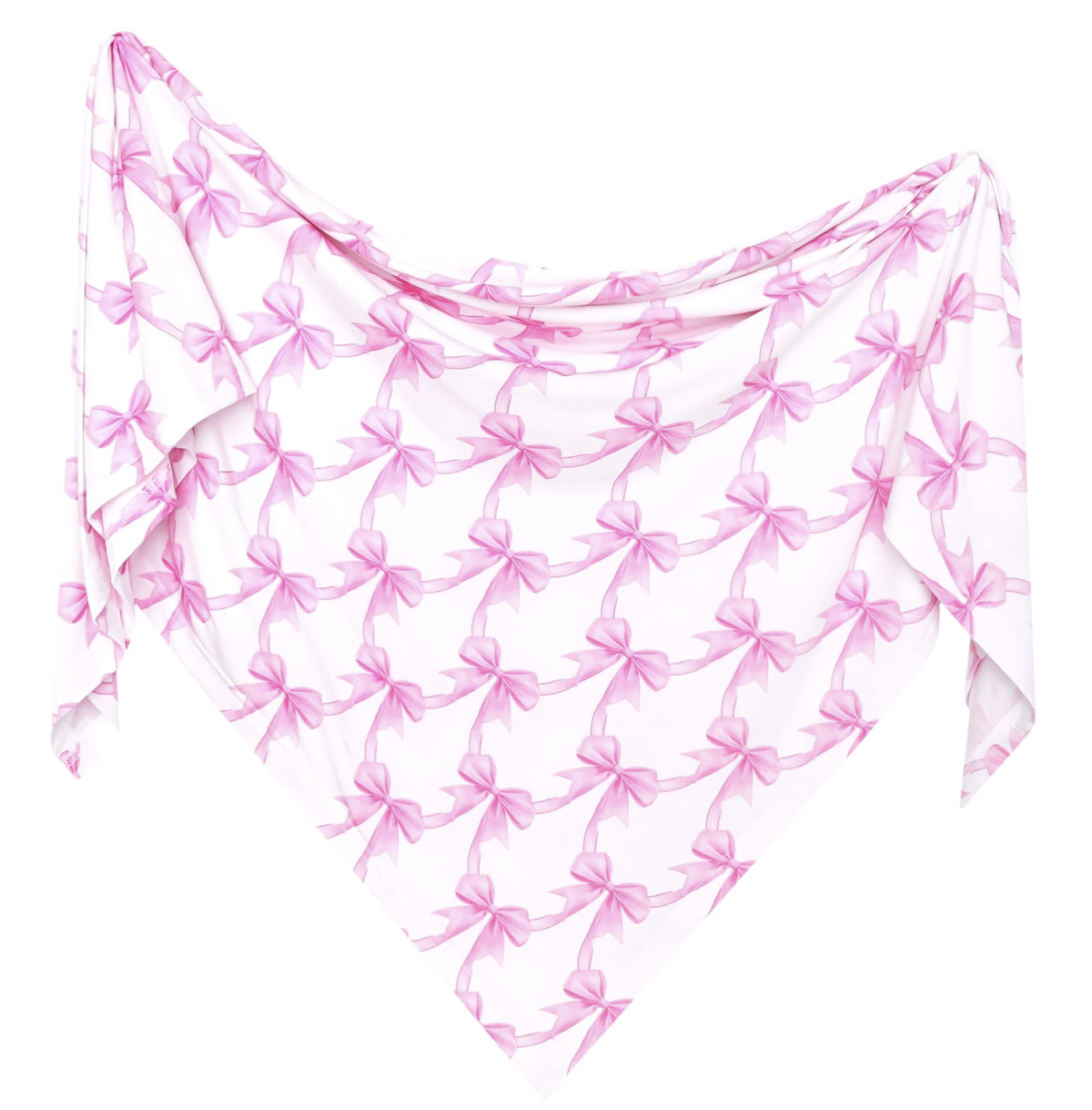 Copper Pearl Bow My Gosh Bamboo Swaddle