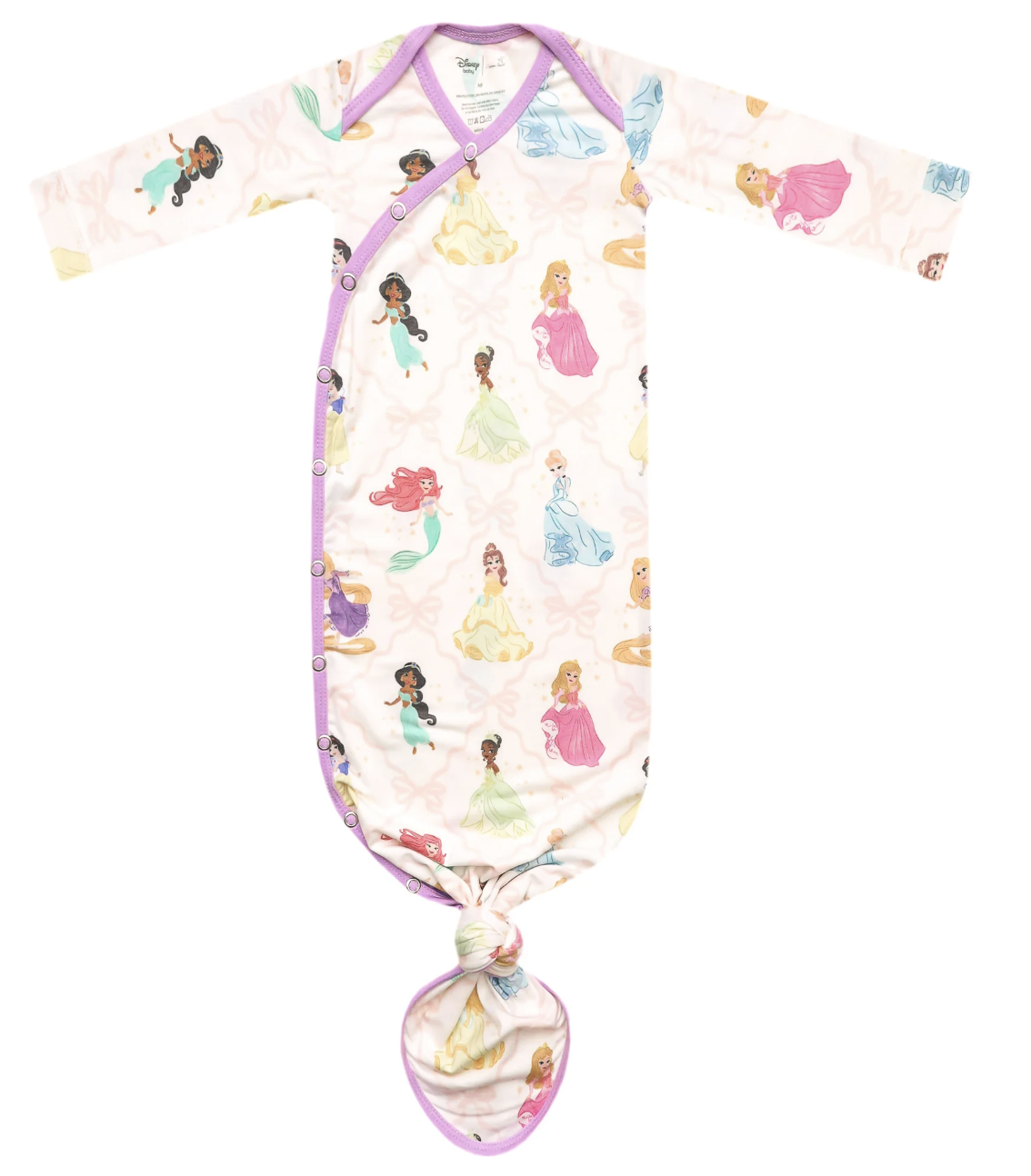 Copper Pearl Disney Princess Newborn Knotted Gown