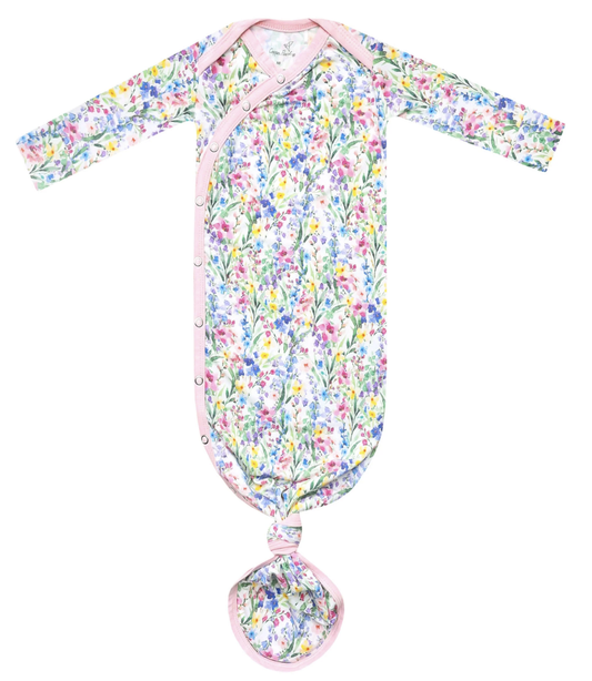 Copper Pearl Josie Newborn Knotted Gown