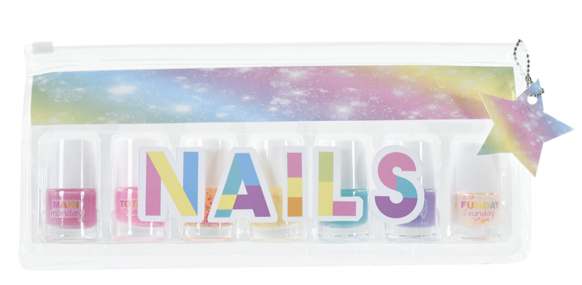 Iscream Days of the Week Nail Polish Set