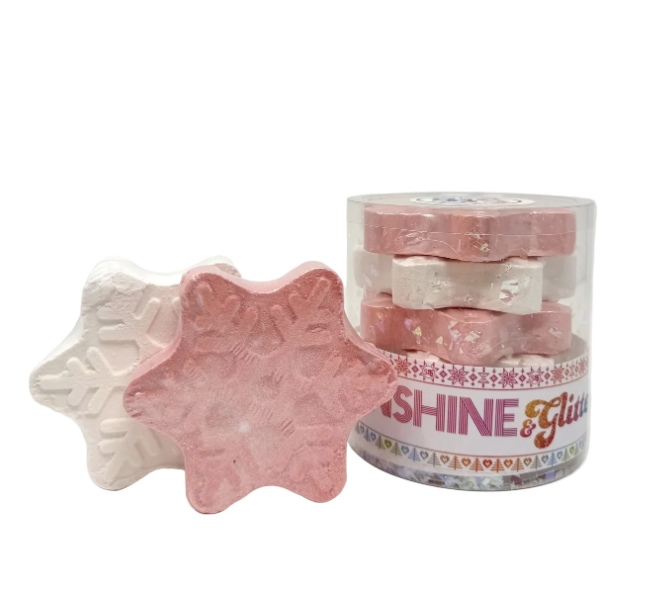 Snowflake Holiday Bath Bomb Gift Set