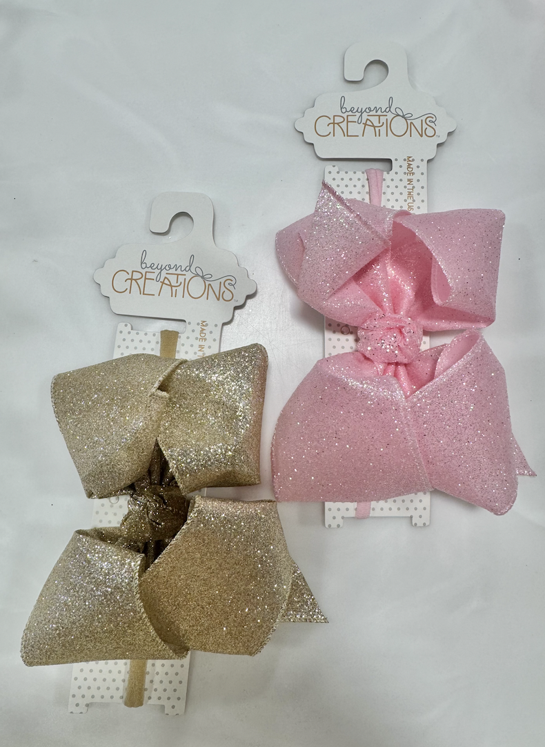 Beyond Creations Pantyhose HDBD w/5.5 Glitter Bow