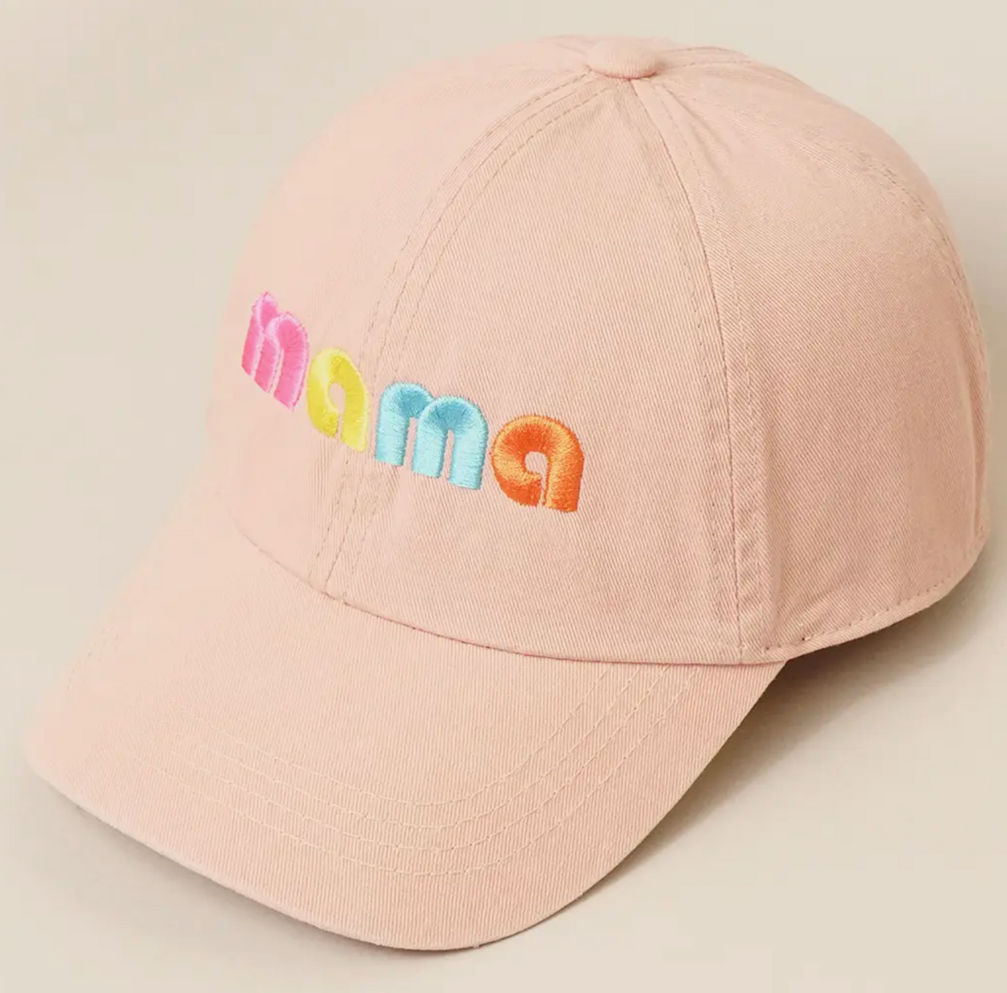 Mama Retro Font Baseball Cap