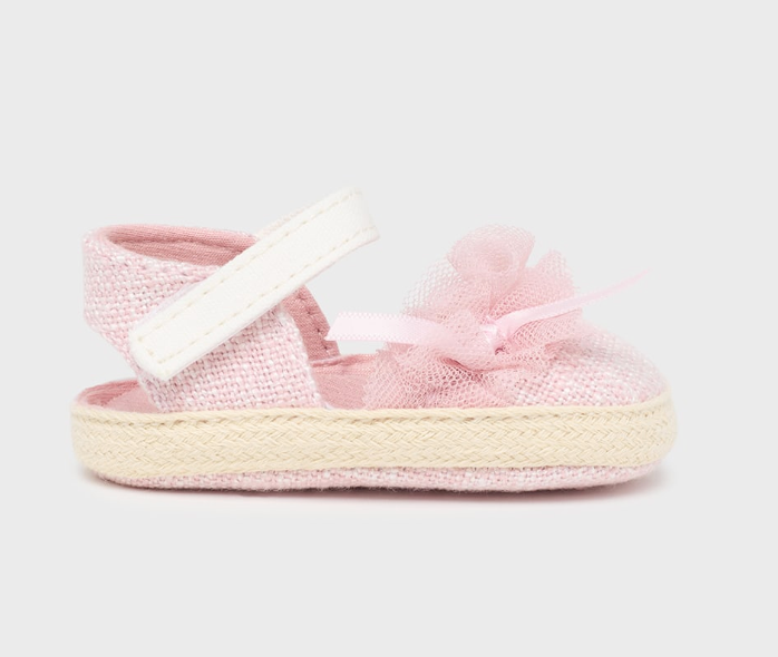 Blush Espadrille with Ruffle