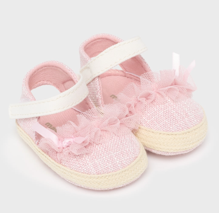 Blush Espadrille with Ruffle