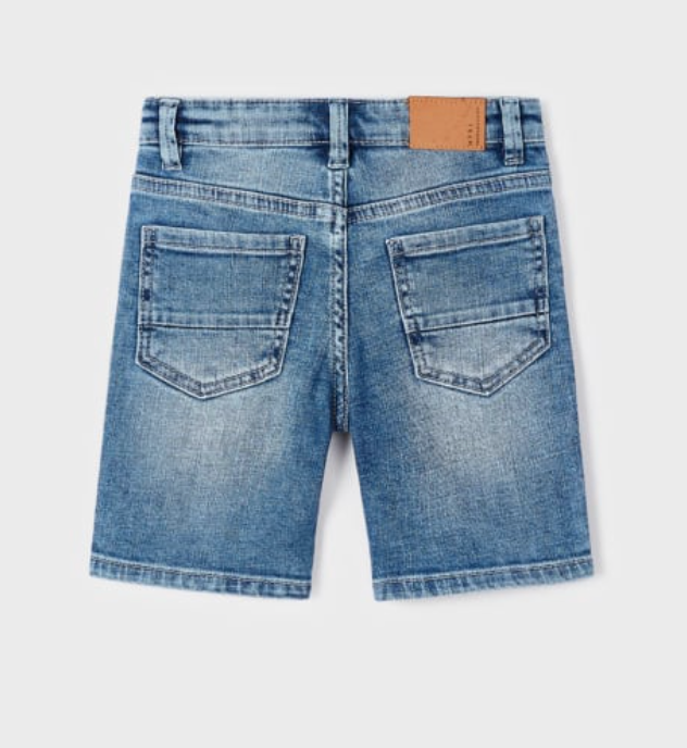 Cotton Denim Shorts Boy