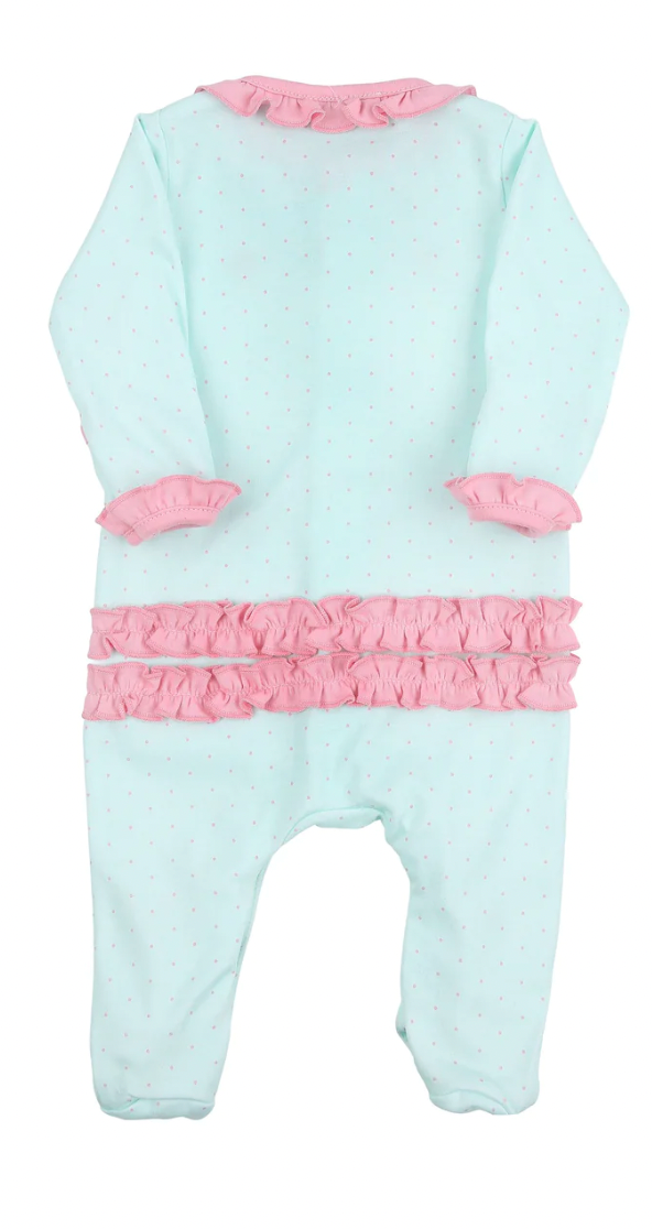 Aurora's Classics Scattered Ruffle Footie