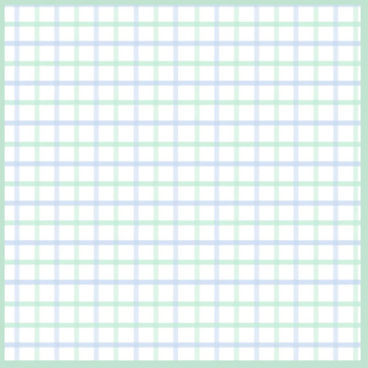 AI Blue/Green Windowpane Nap Mat