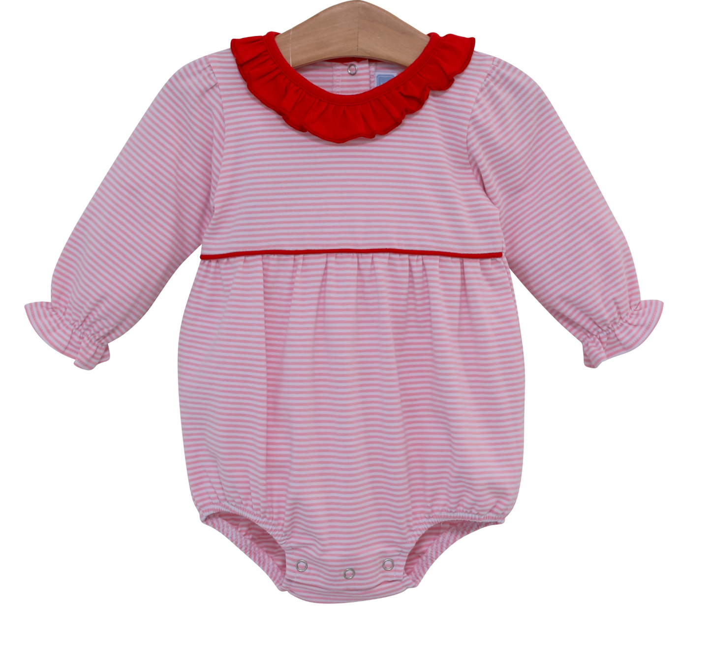 TSK Kate Bubble Light Pink Stripe/Red