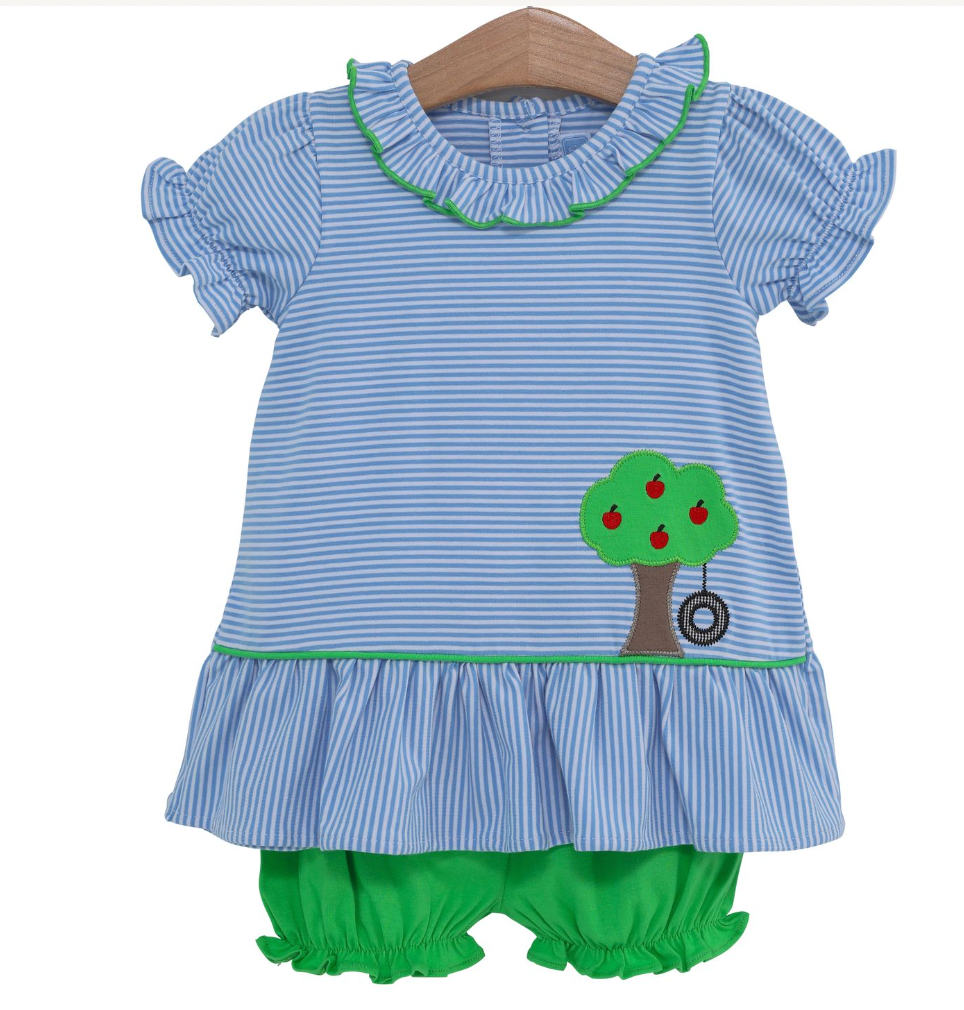 TSK Apple Tree & Tire Swing Bloomer Set