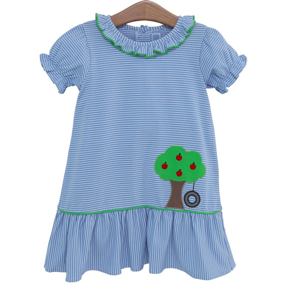 TSK Apple Tree & Tire Swing Dress