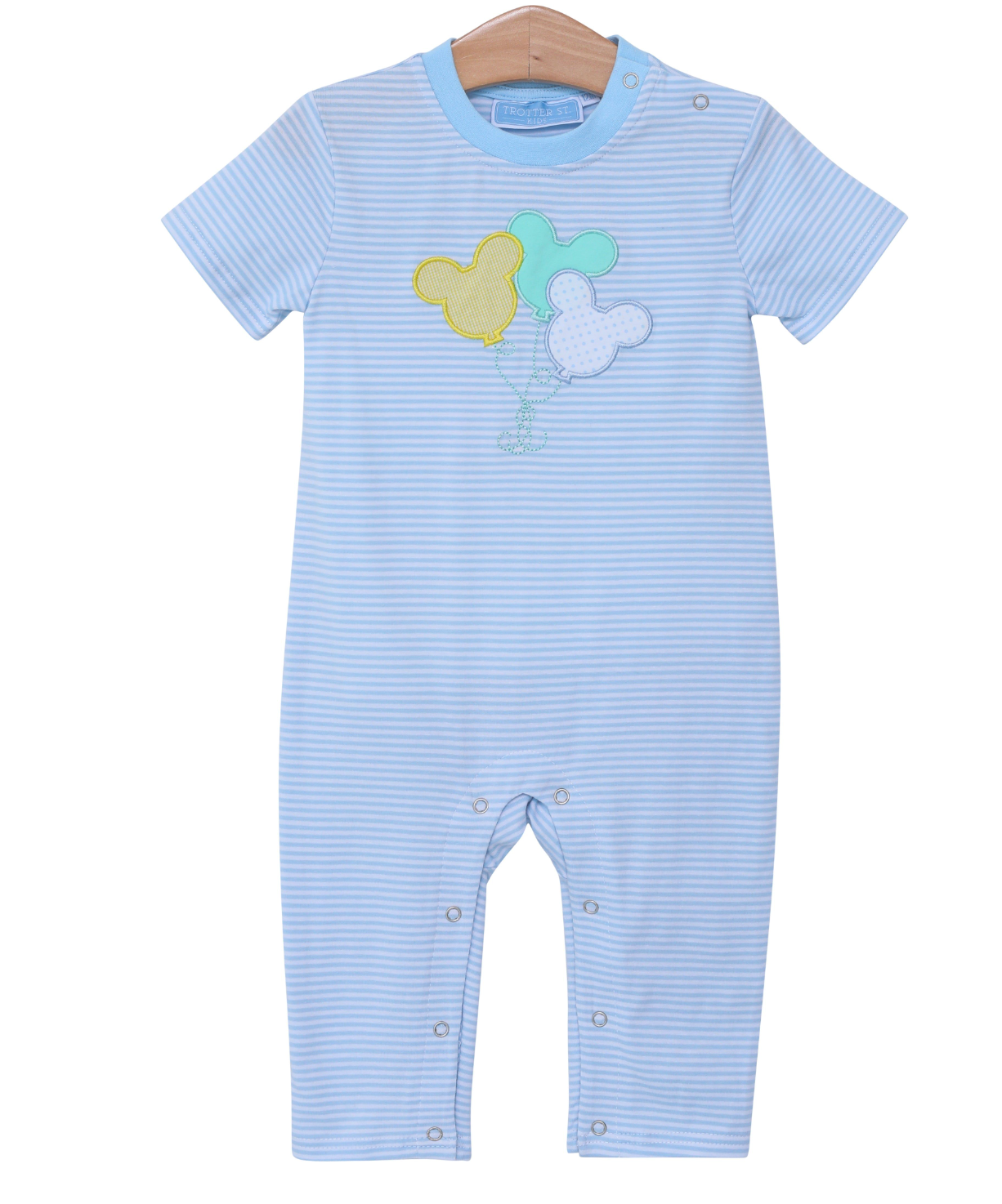 TSK Mouse Balloon Applique Romper