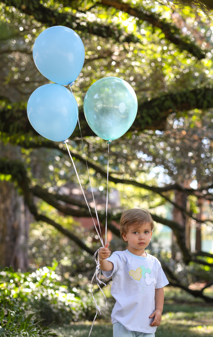 TSK Mouse Balloon Applique Shirt