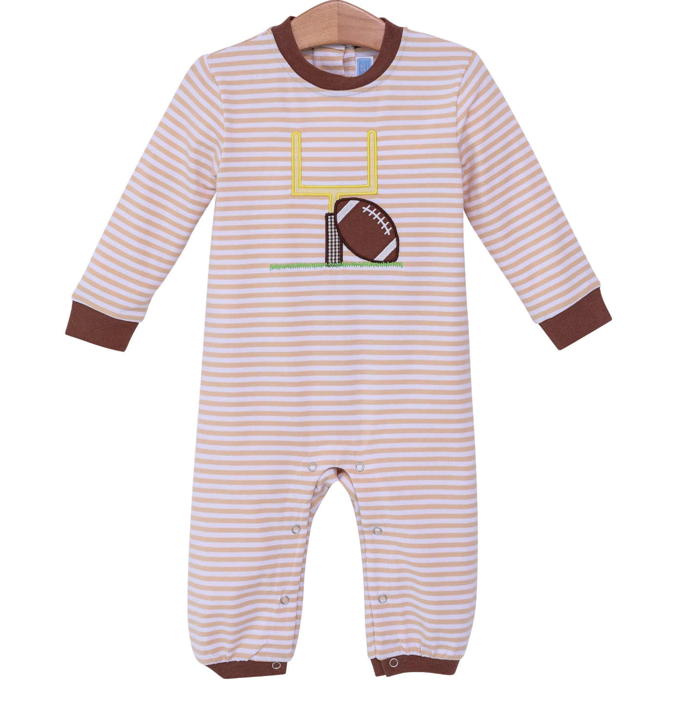 TSK Football Applique Romper