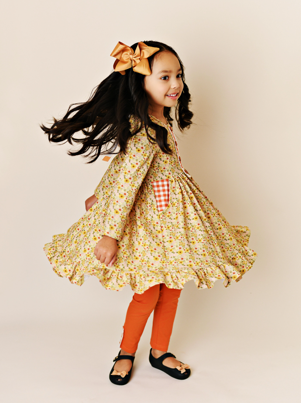 SB Ditsy Boho Petal Pocket Dress