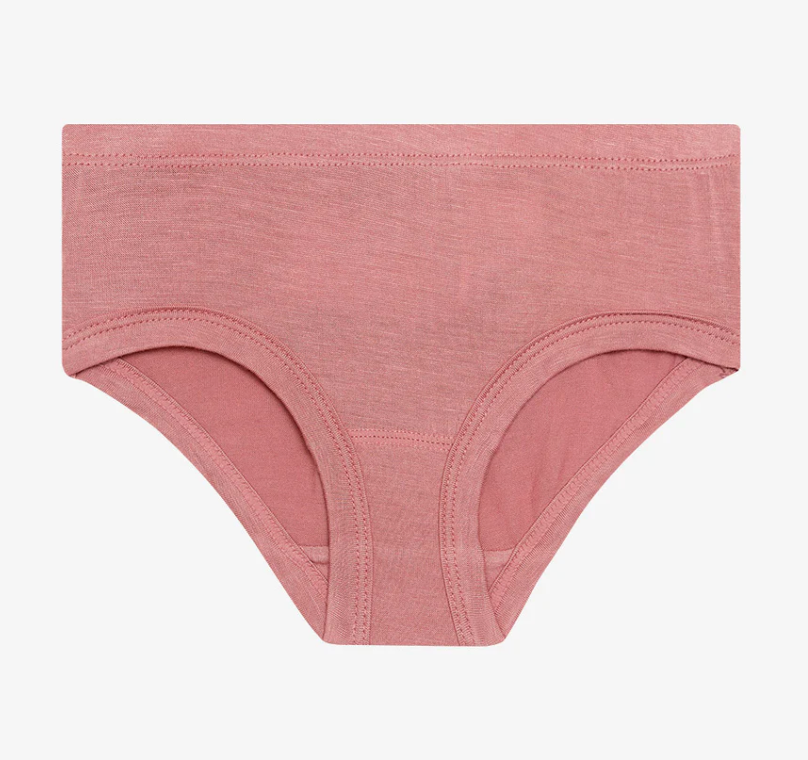 Posh Peanut Vintage Pink Rose Girls 3pc Brief Set