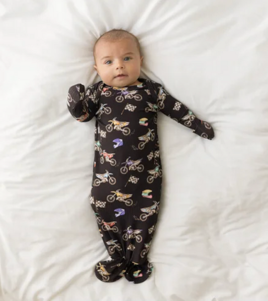 Posh Peanut Supermini Basic Knotted Gown