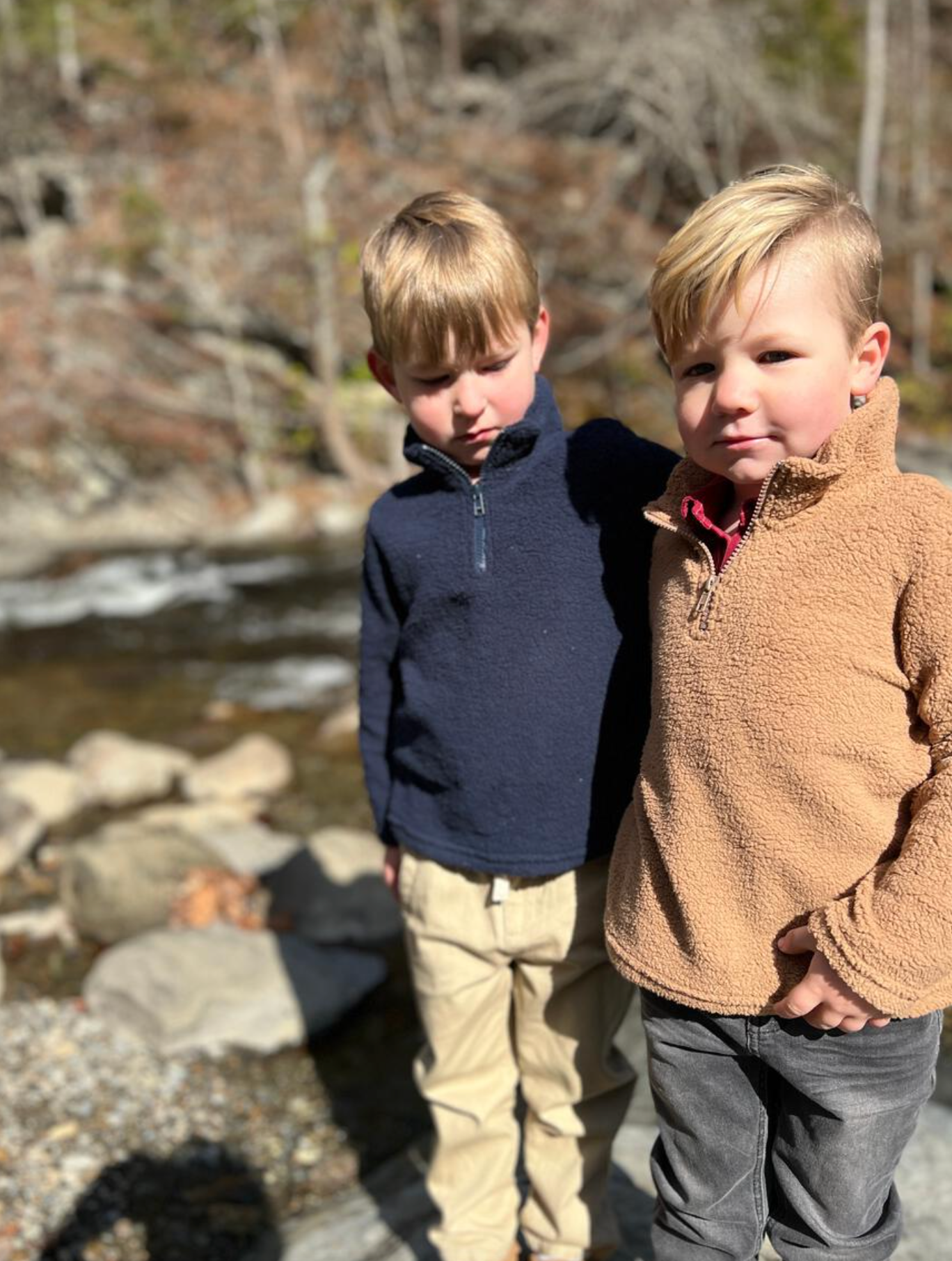 Beige Macchu Sherpa Zip Up