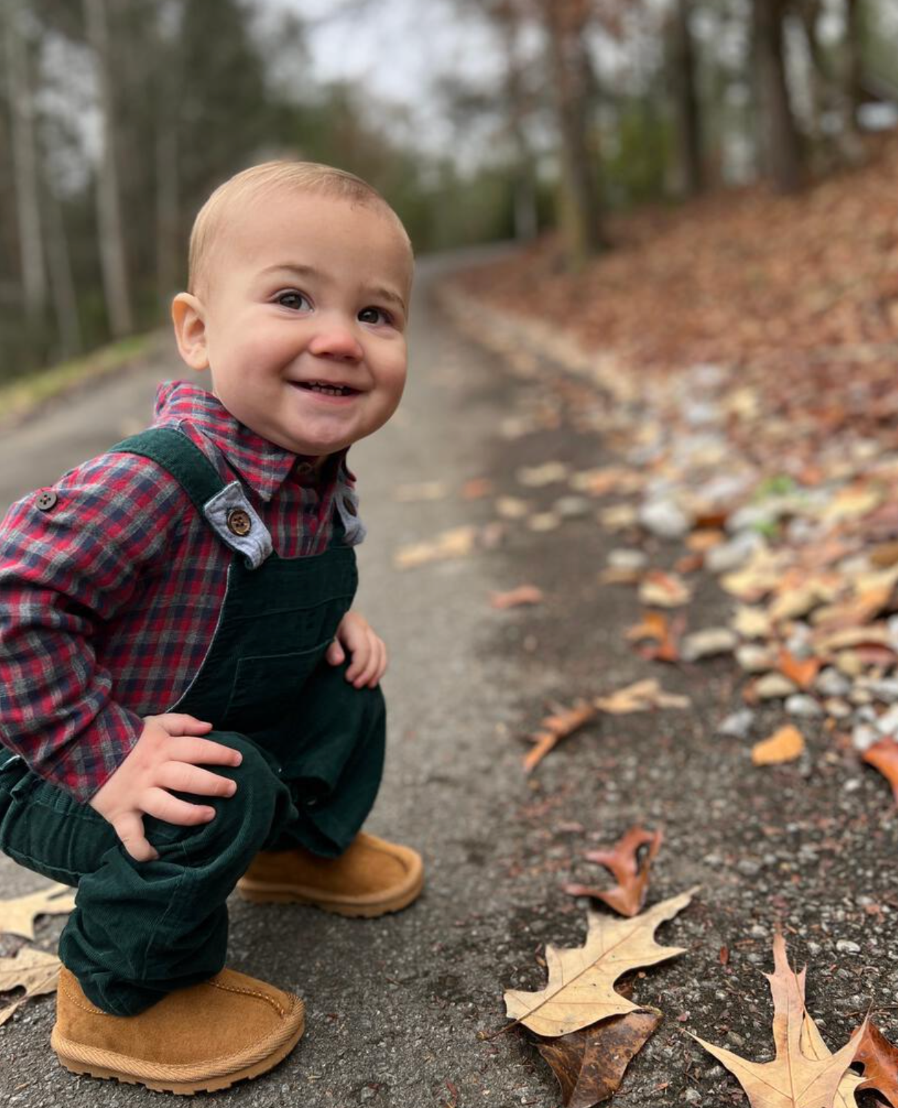 Green Jellico Cord Overalls